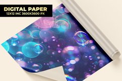 Cute Bubble Digital Paper Product Image 1