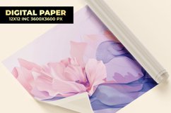 Colorful Flower Digital Paper Product Image 1