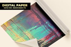 Glitched Colorful Digital Paper Product Image 1