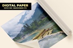 Beautiful Nature Digital Paper Product Image 1