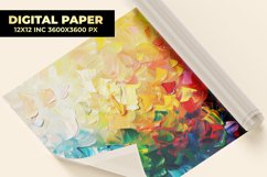 Oil Painting Digital Paper Product Image 1