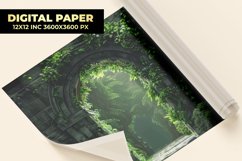Stone Archway Digital Paper Product Image 1