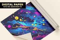 Colorful Liquid Digital Paper Product Image 1