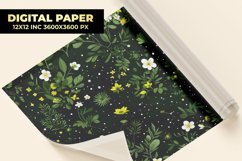 Floral Digital Paper Product Image 1