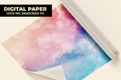 Colorful Watercolor Digital Paper Product Image 1