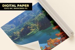 Nature Scene Digital Paper Product Image 1