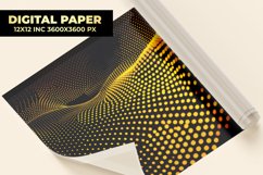 Dots Waves Digital Paper Product Image 1