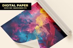 Colorful Liquid Digital Paper Product Image 1