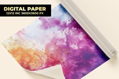 Colorful Watercolor Digital Paper Product Image 1