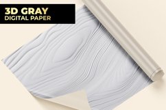 3D Gray Digital Paper Product Image 1