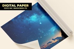Starry Night Digital Paper Product Image 1
