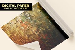 Colorful Square Digital Paper Product Image 1