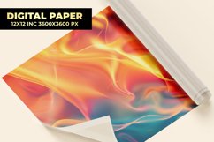 Colorful Waves Digital Paper Product Image 1