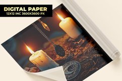 Burning Candles Digital Paper Product Image 1
