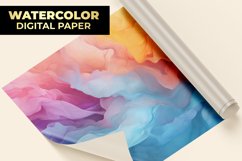 Watercolor Digital Paper Product Image 1