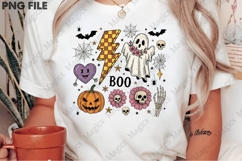 Retro Halloween PNG Sublimation Product Image 3