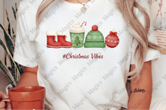 Christmas Vibes Cocoa Mug PNG Product Image 2