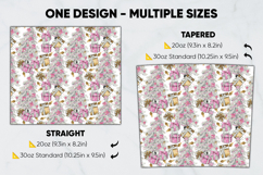 Christmas Tumbler Wrap Design, tumbler sublimation 20oz 30oz Product Image 2