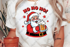 Funny Christmas Santa Ho Ho Hold My Beer Product Image 2