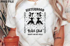 Halloween Sisterhood Witch Club PNG Product Image 2