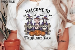 Vintage Halloween Farm Animal PNG Product Image 1