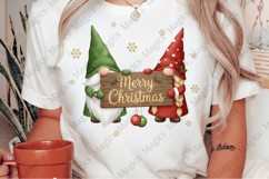 Merry Christmas Gnome Sublimation Product Image 2