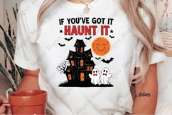 Vintage Haunt Halloween PNG Sublimation Product Image 2
