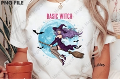 Halloween Witch PNG Sublimation Product Image 2