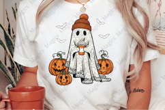 Lace Ghost Png Sublimation Product Image 2
