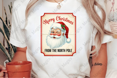 Vintage Christmas Labels PNG Product Image 2