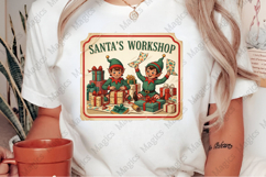 Vintage Christmas Labels PNG Product Image 2