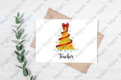 Christmas Pencil Tree Teacher Png Product Image 3