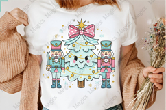 Christmas Nutcracker With Tree Png Product Image 3