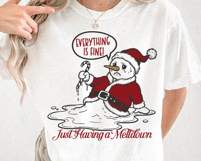 Everything Is Fine Just Having A Meltdown SVG PNG File Product Image 4
