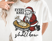 Every Knee Shall Bow SVG PNG File Product Image 4