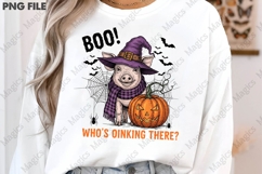 Vintage Halloween Farm Pig PNG Product Image 3