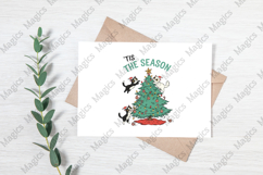 Cats Messing with Christmas Tree PNG Product Image 3