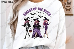 Halloween Witch PNG Sublimation Product Image 3