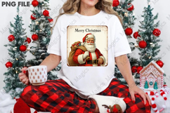 Retro Christmas Quotes Labels Sublimation Product Image 3