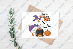 Halloween Goose Time to Stir the Pot Png Product Image 3