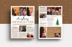 Christmas Newsletter Template Product Image 3