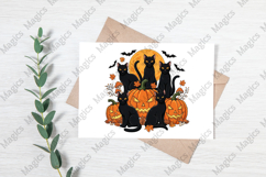 Black Cat Pumpkin Png Product Image 3
