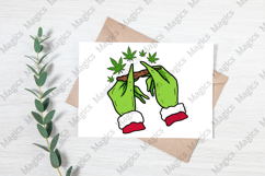 Hands Rolling Blunt Christmas PNG Product Image 3