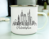 Philadelphia Minimalism Line Drawing Product Image 2