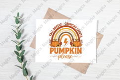 Fall Breeze Crunchy Leaves Pumpkin PNG Product Image 3
