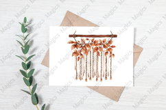 Watercolor Boho Autumn Clipart Product Image 3