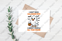 Cute Ghost Chicken PNG Product Image 3