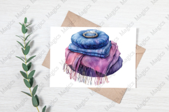 Watercolor Evening Routine Clipart Product Image 3