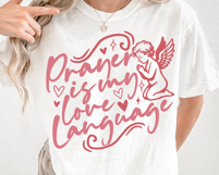 Prayer Is My Love Language SVG PNG File Product Image 2