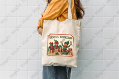 Vintage Christmas Labels PNG Product Image 3